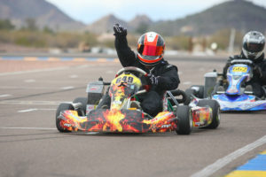 Justin Peck became a first time winner in Masters Max with RPG in Phoenix (Photo: Sean Buur - Go Racing Magazine)