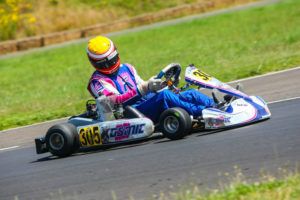 Parker McKean drove to victory in only his second Rotax Senior Can-Am start of the season (Photo: Sean Buur - Can-Am Karting Challenge)