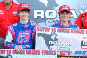 Phillip Arscott and Austin Versteeg will represent Rolison Performance Group at the 2014 Rotax Grand Finals (Photo: SeanBuur.com)