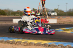 Luke Selliken doubled up in the podium category and remains in the Senior Max championship chase at the Rotax Challenge of the Americas (Photo: SeanBuur.com)