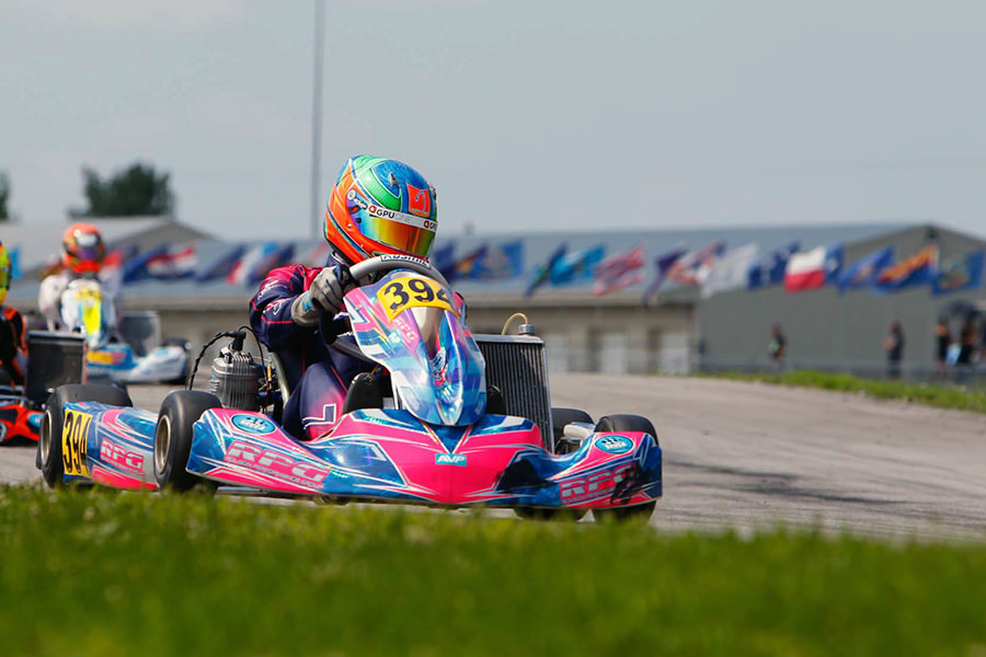 Canadian Samuel Lupien placed runner-up at the SKUSA Pro Tour finale, earning the SKUSA #2 plate for 2019 in X30 Senior (Photo: On Track Promotions – otp.ca)